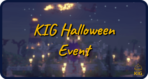 KIG Halloween Event Banner